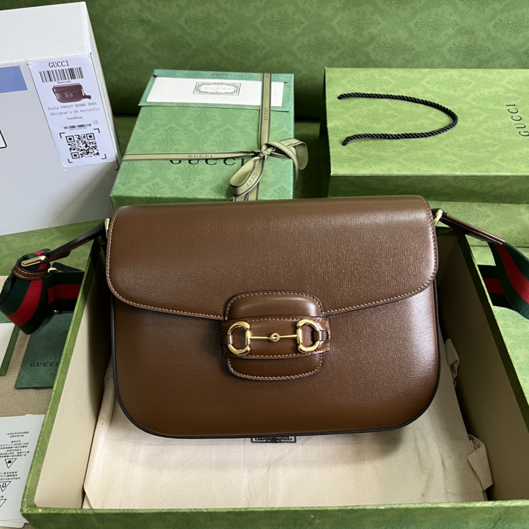 G*u*i 1955 horsebit shoulder bag-30*21*7.5cm