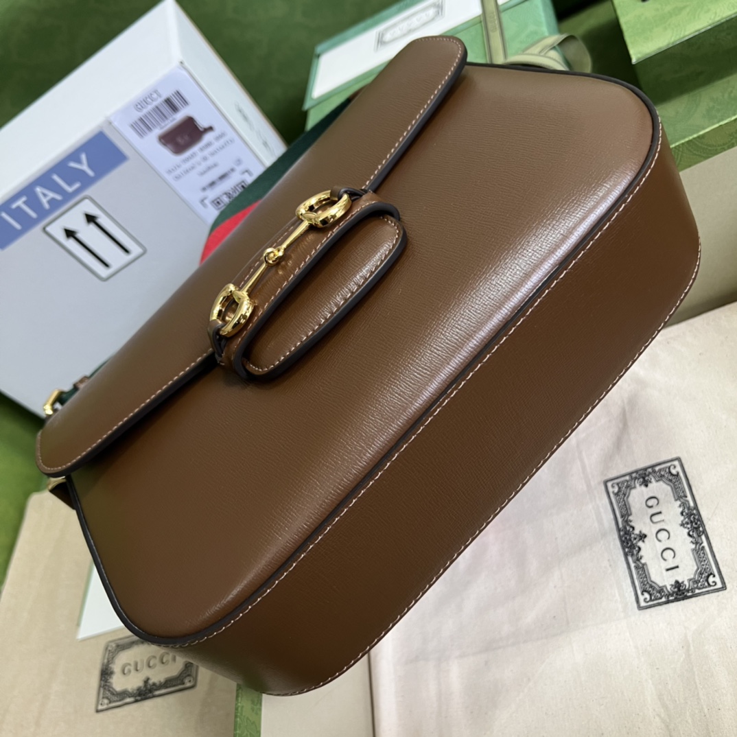 G*u*i 1955 horsebit shoulder bag-30*21*7.5cm
