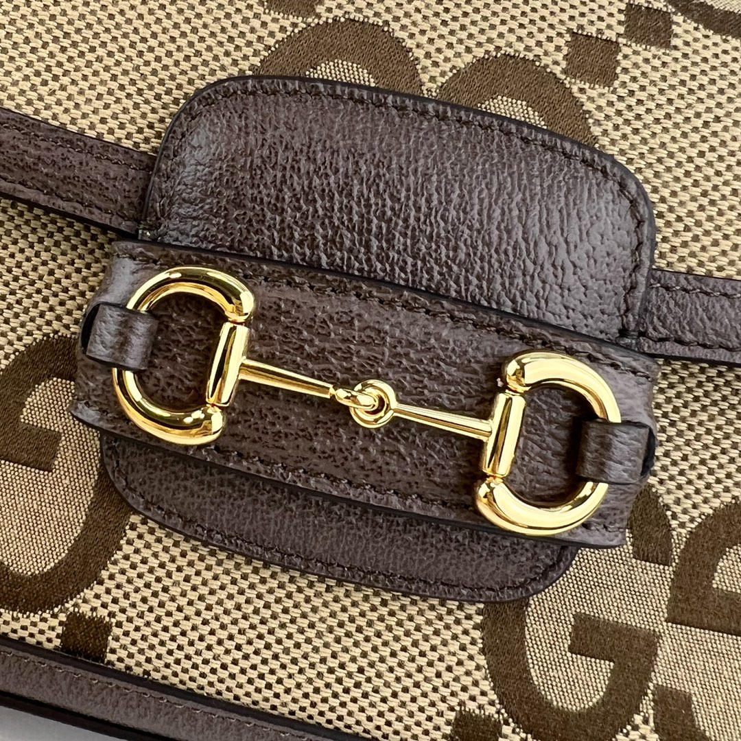 G*u*i 1955 horsebit shoulder bag-25*18*8cm