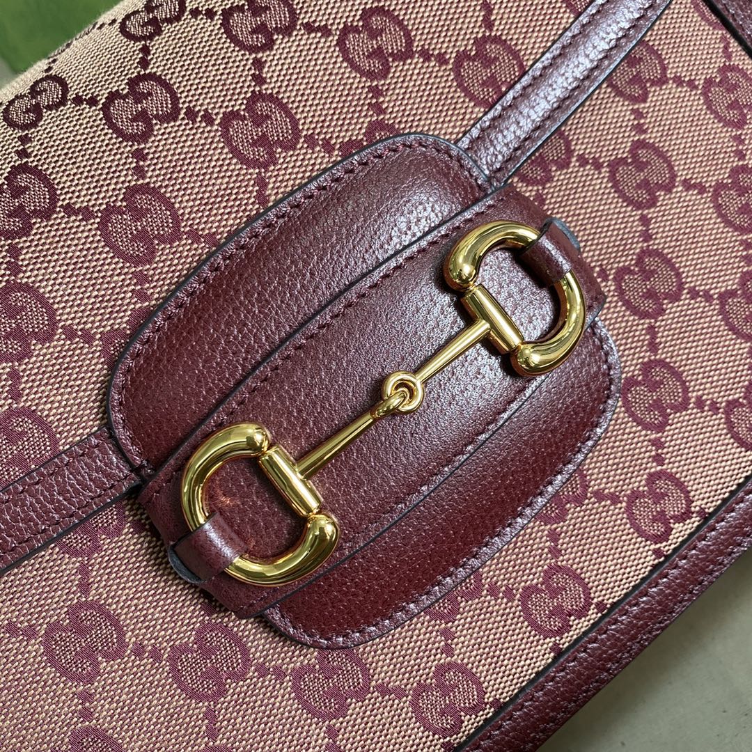 G*u*i 1955 horsebit shoulder bag-25*18*8cm