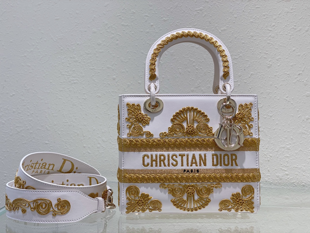 lady D*or handle bag-24cm