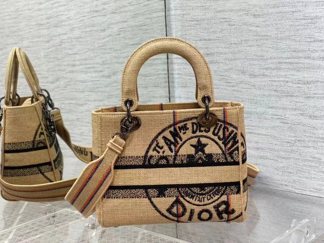 lady D*or handle bag-24cm