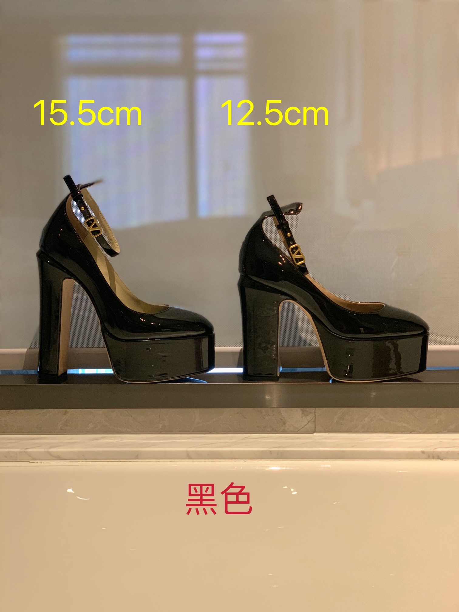 Va1e*ntin0 heels-12.5&15.5cm