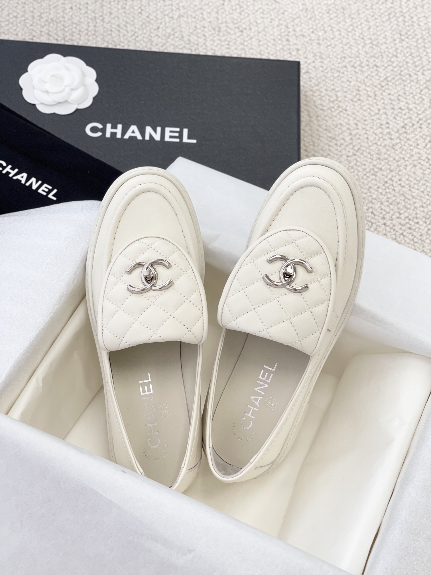 Ch@nel Loafers