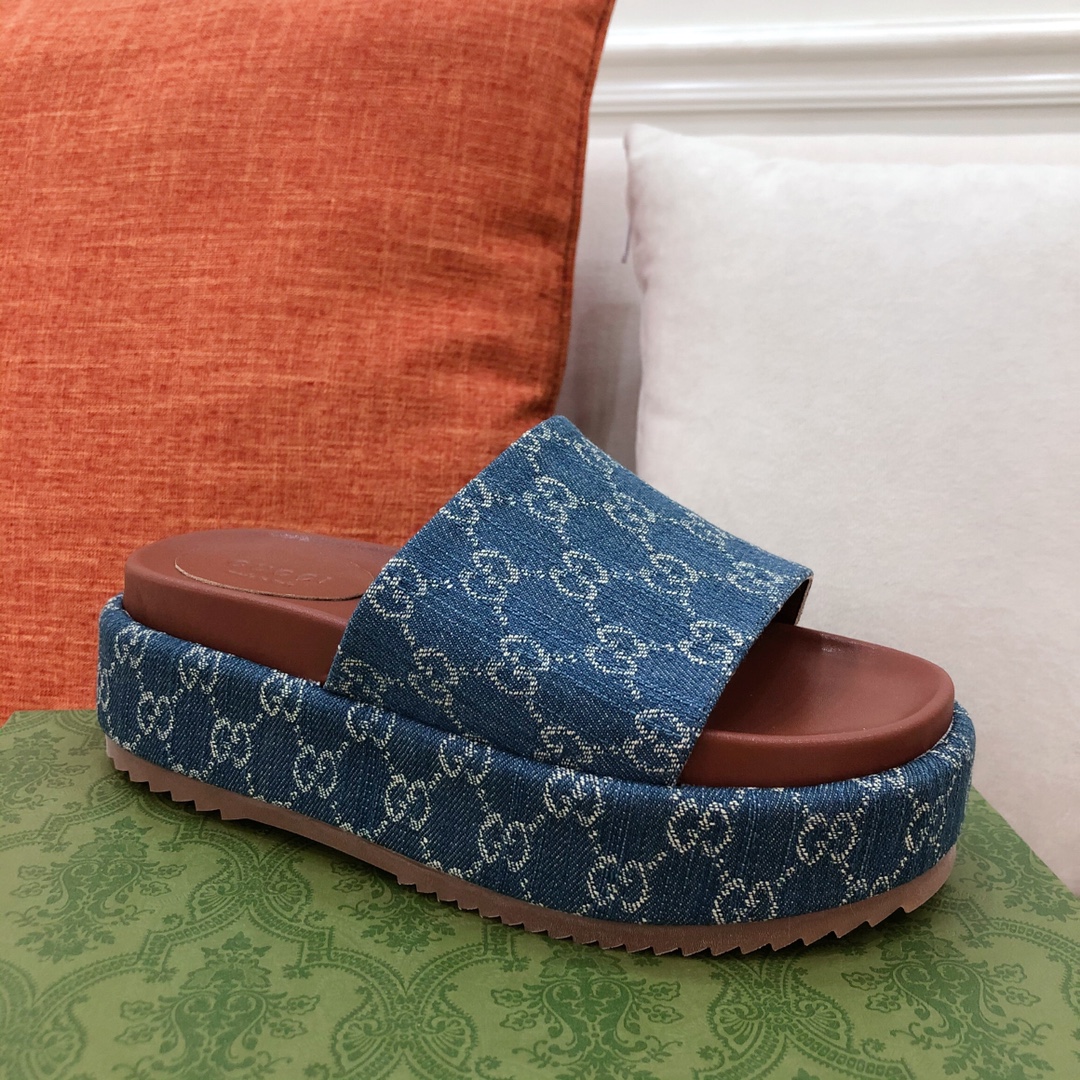 G*u*i sandals-5.5cm