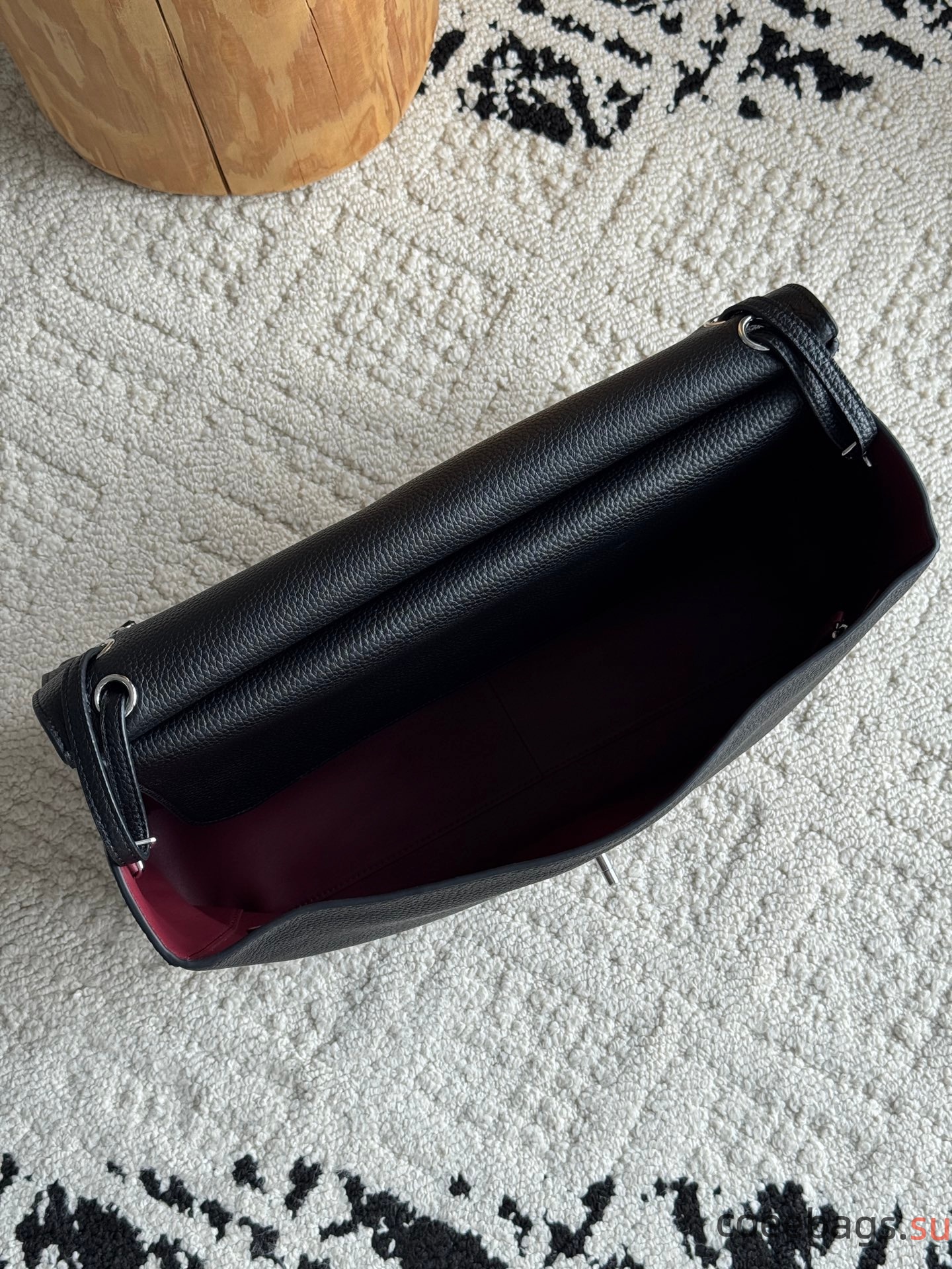 Ch@nel Maxi Flapbag , Grained Calfskinr-Tone Metal-26*38.5*11CM
