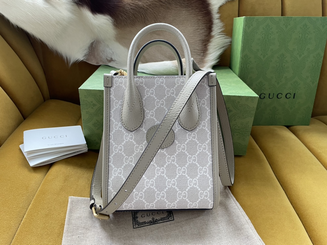 G*u*i gg retro mini tote-16/20/7cm