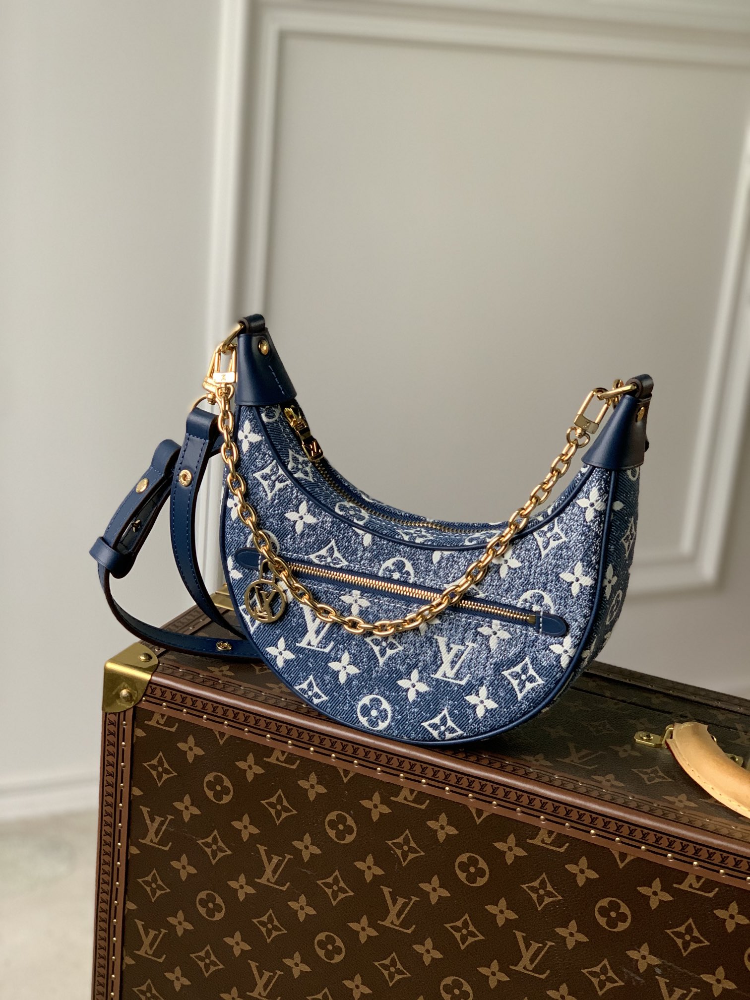 l0*is V*t0n loop handbags-m40511-23*13*6cm