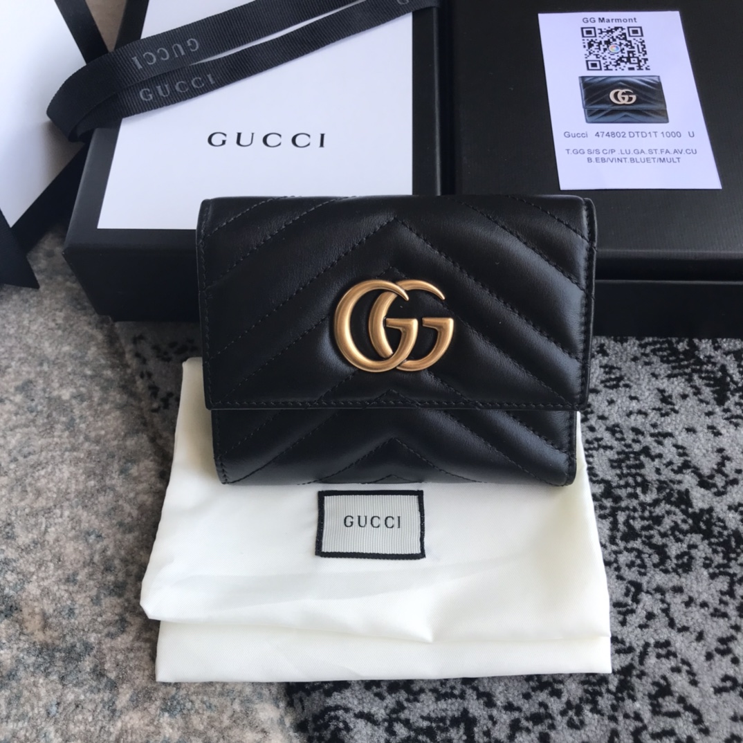 G*u*i marmont wallet-12.5x10x3cm