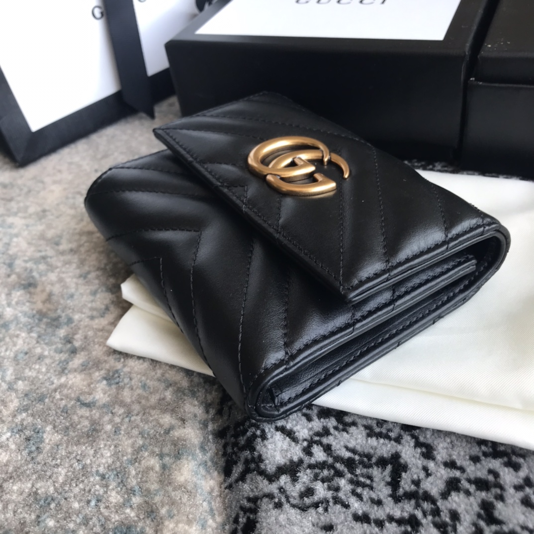 G*u*i marmont wallet-12.5x10x3cm