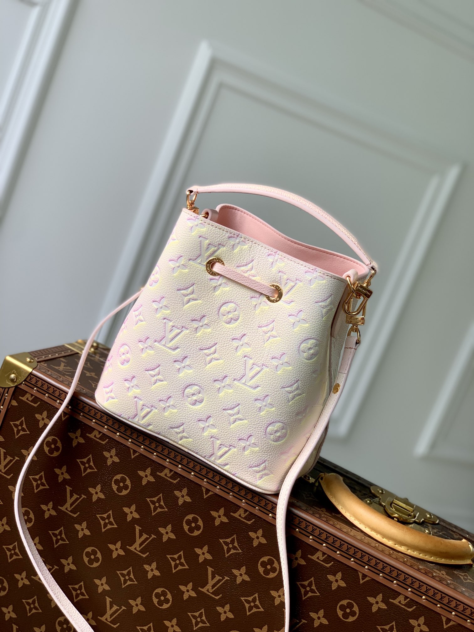 l0*is V*t0n m46023 neonoe bb handbag-20*20*13cm