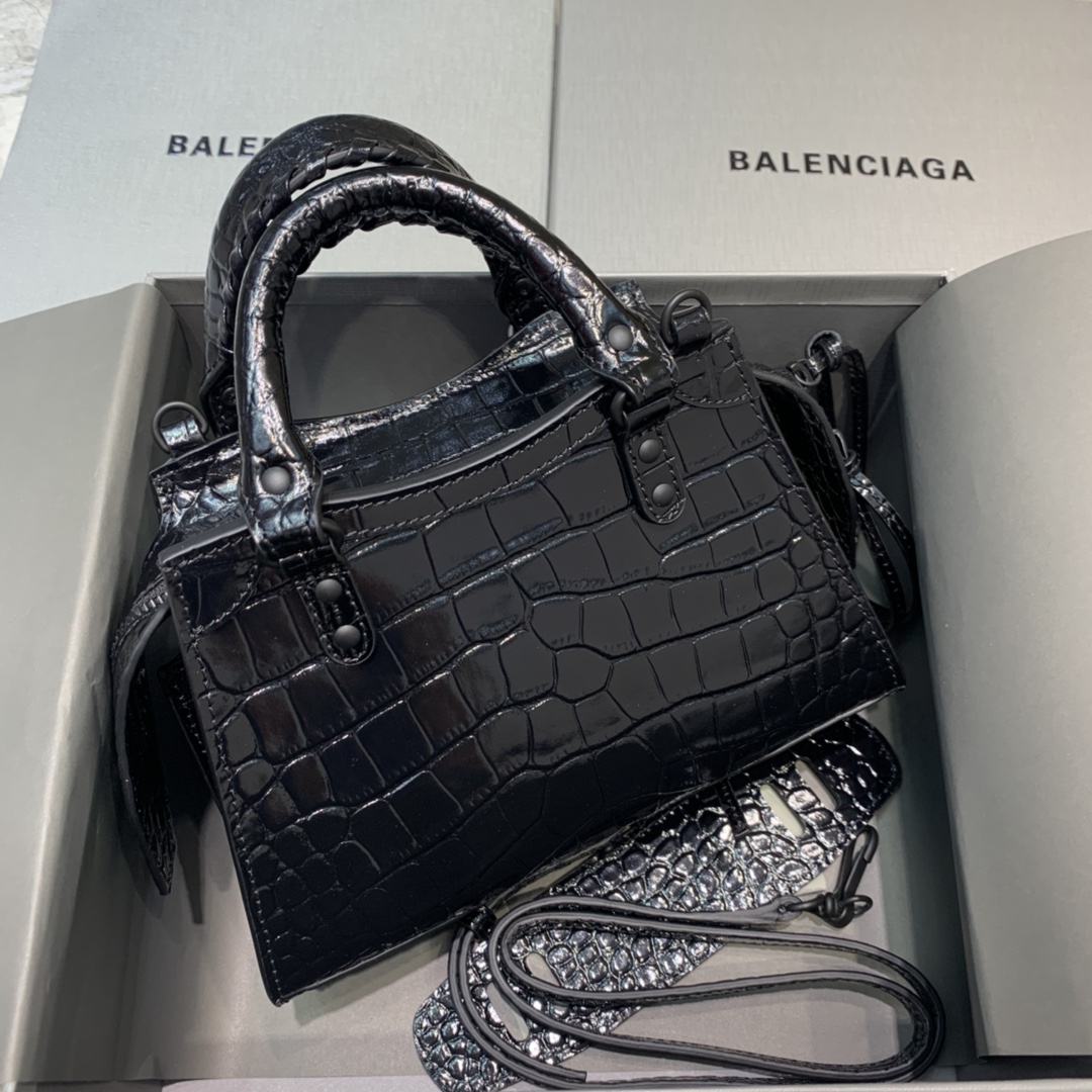 Ba*len*cia*ga neo classic bag-16.5*22*9*14.5cm