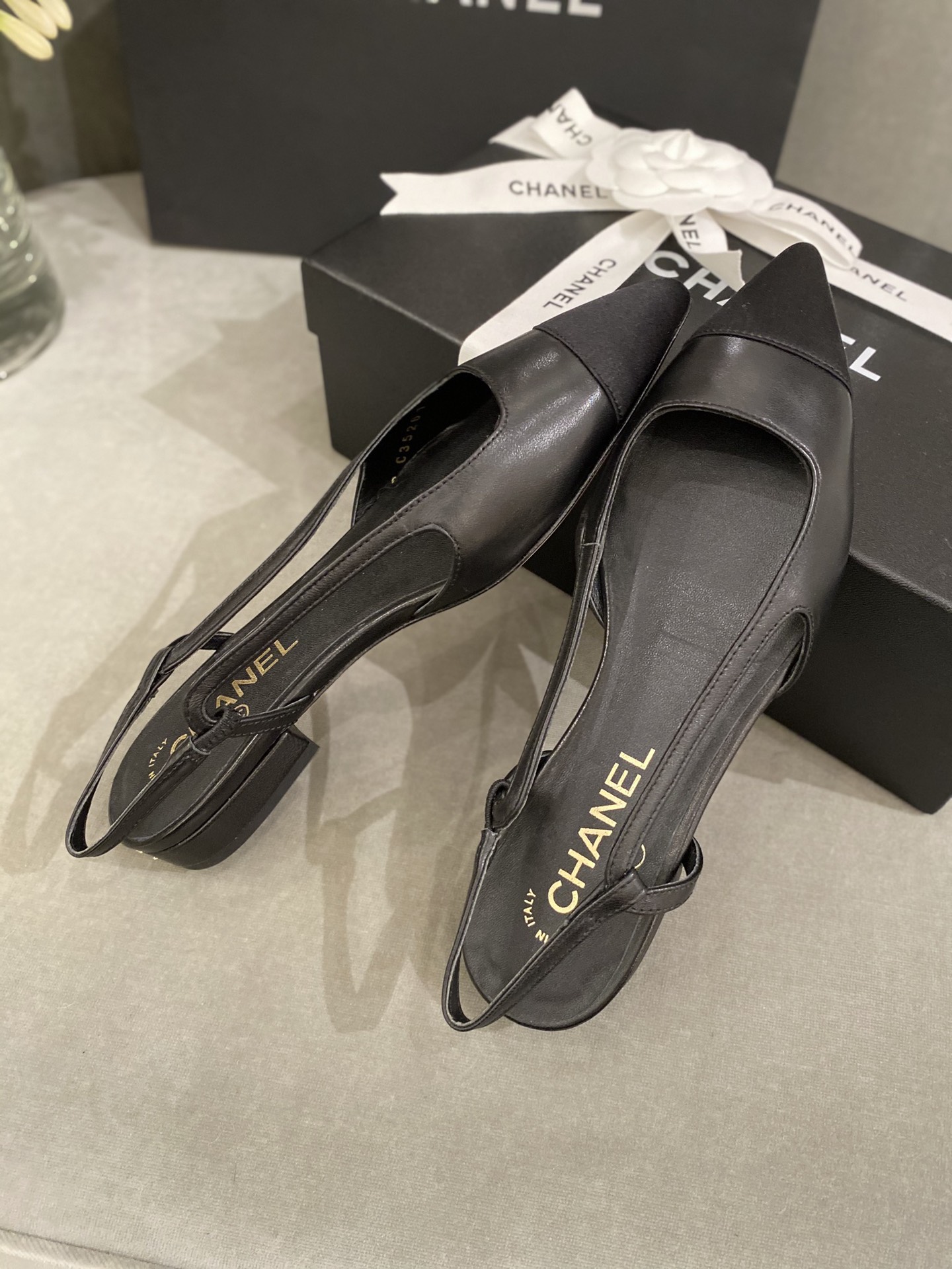 Ch@nel 2021ss Slingbacks