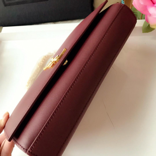 Y*L kate medium in smooth leather-24*14.5*5.5cm