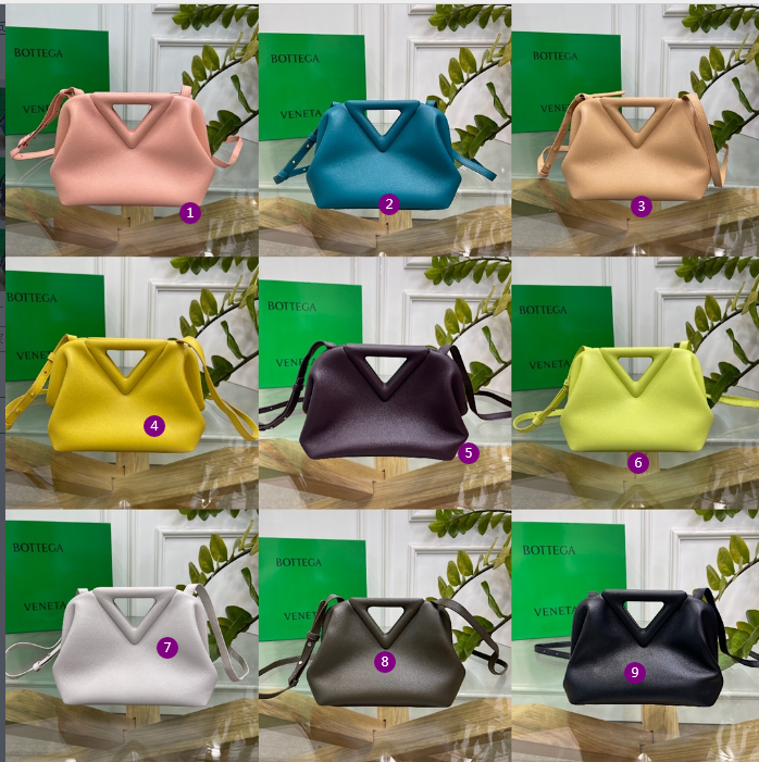 b0tte*a Ven*ta the triangle bag-24*16*8cm
