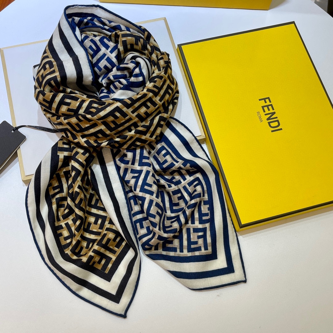 F**di shawls-140x140cm