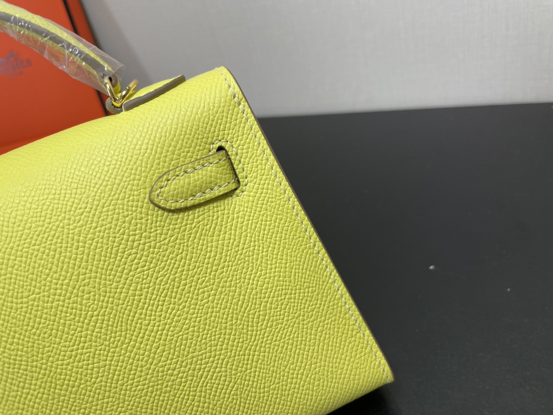 H**mes kelly-gold&silver hardware-19cm