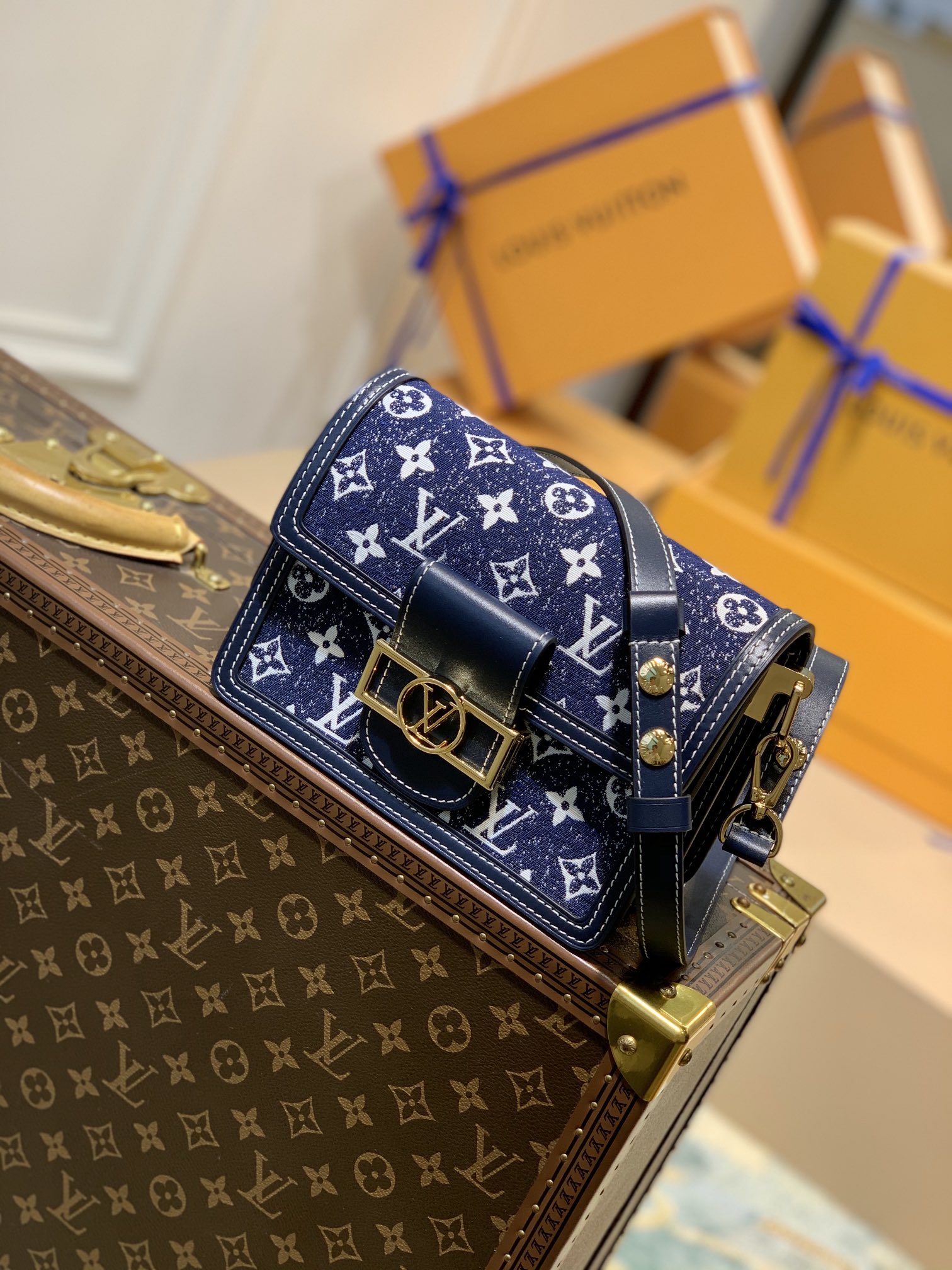 l0*is V*t0n mini dauphine bag-20*15*9cm