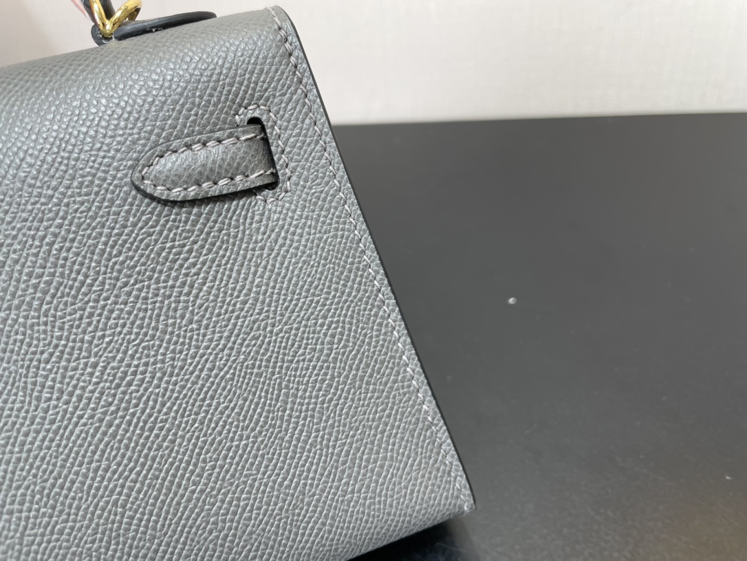 H**mes kelly-gold&silver hardware-19cm