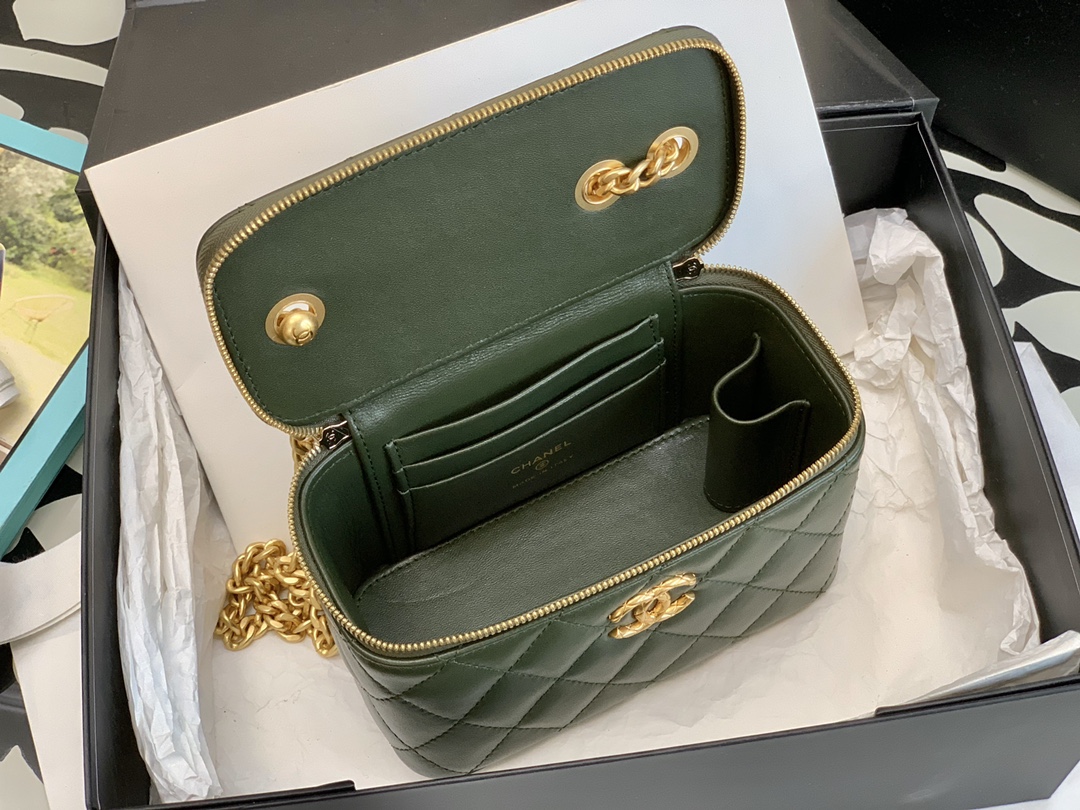 Ch@nel Cosmetic Bag-8.5*11*7CM