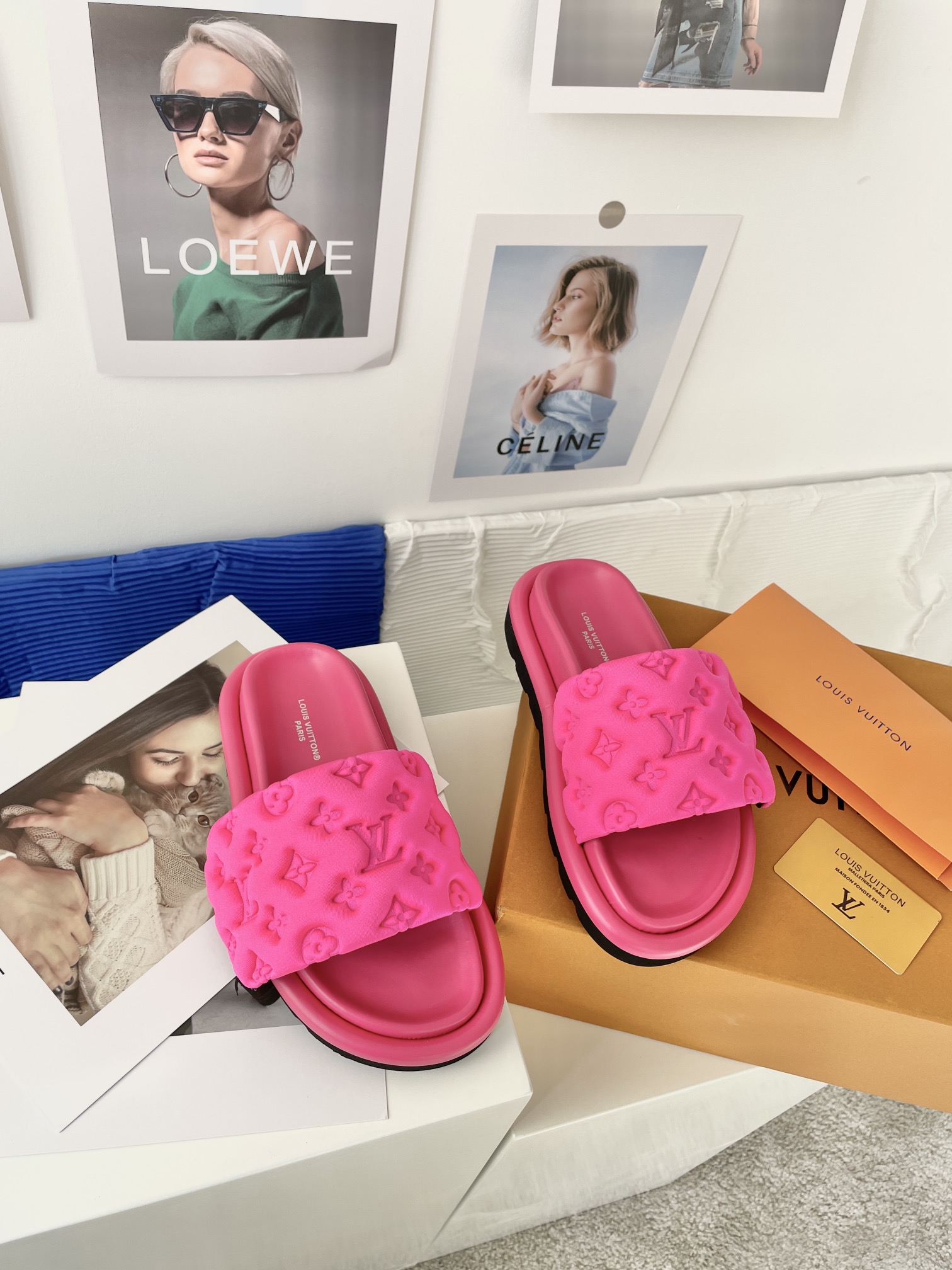 LV Pool Pillow Slides(EU35-41)