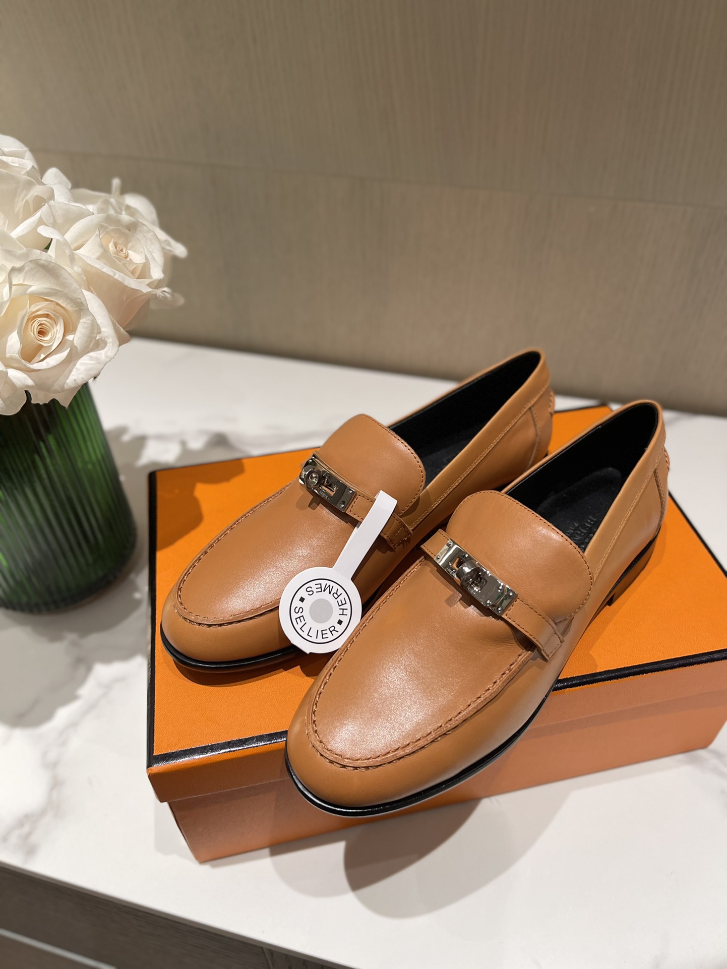 H**mes loafers(eu35-eu40)