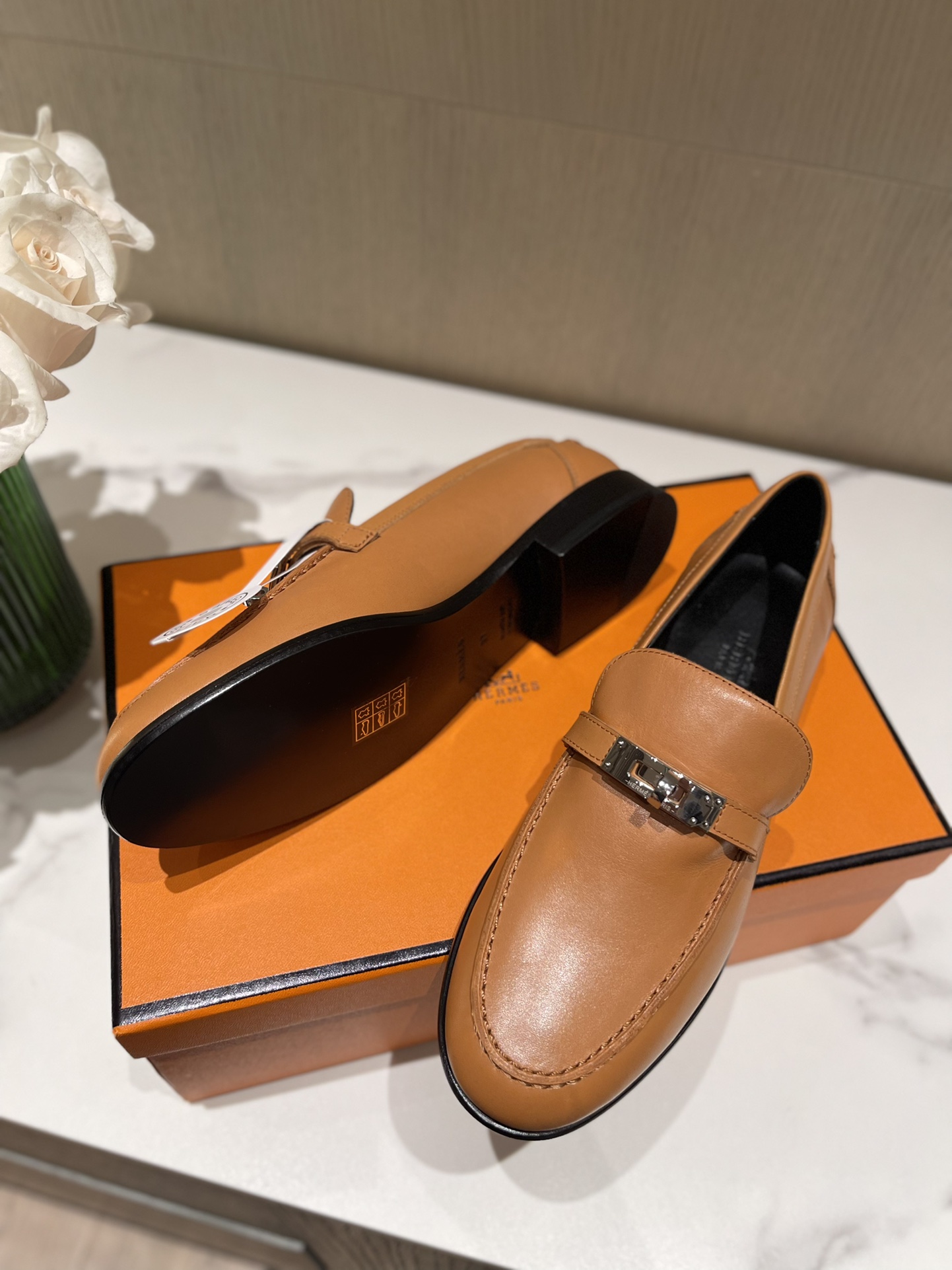 H**mes loafers(eu35-eu40)
