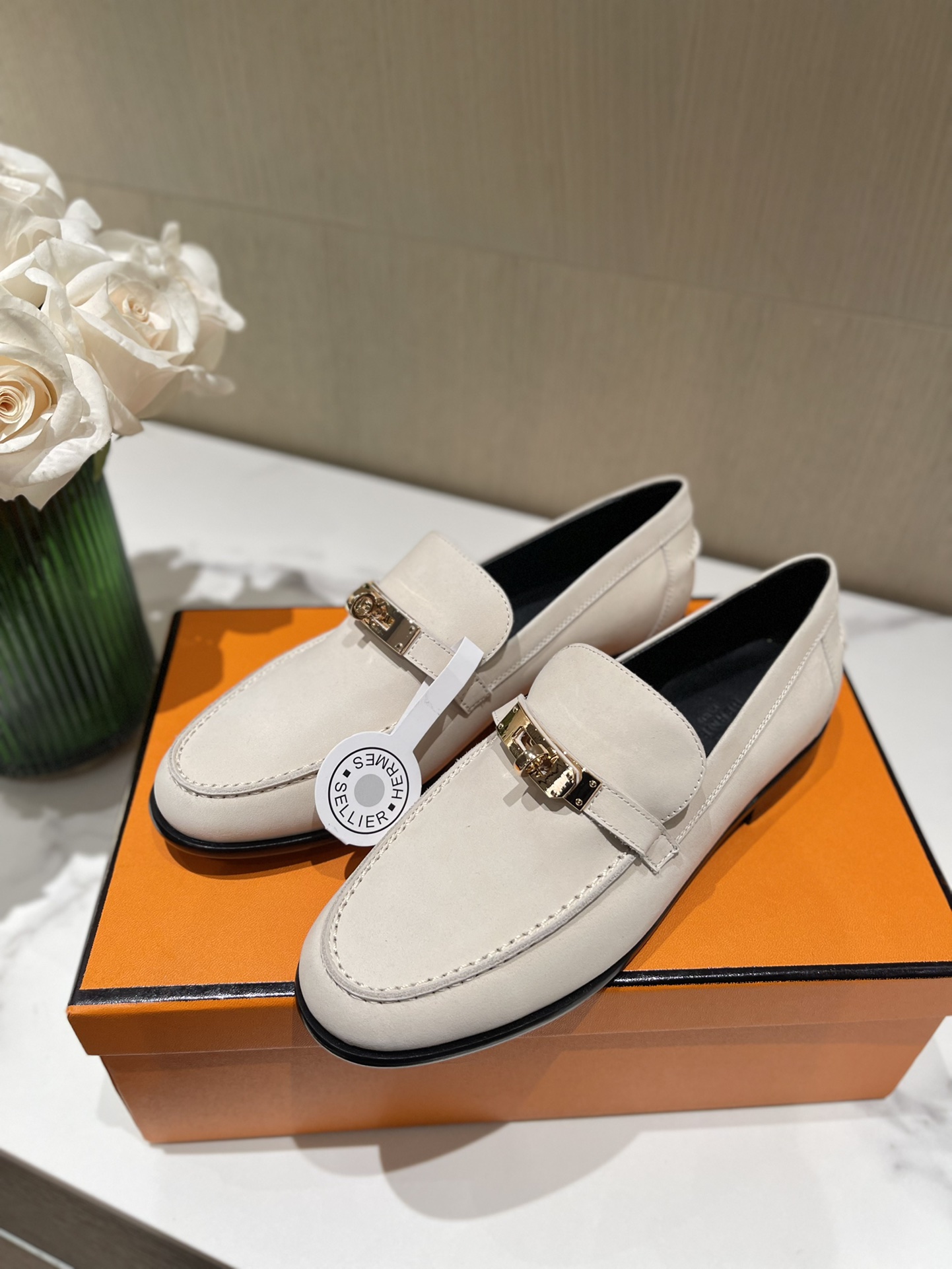 H**mes loafers(eu35-eu40)