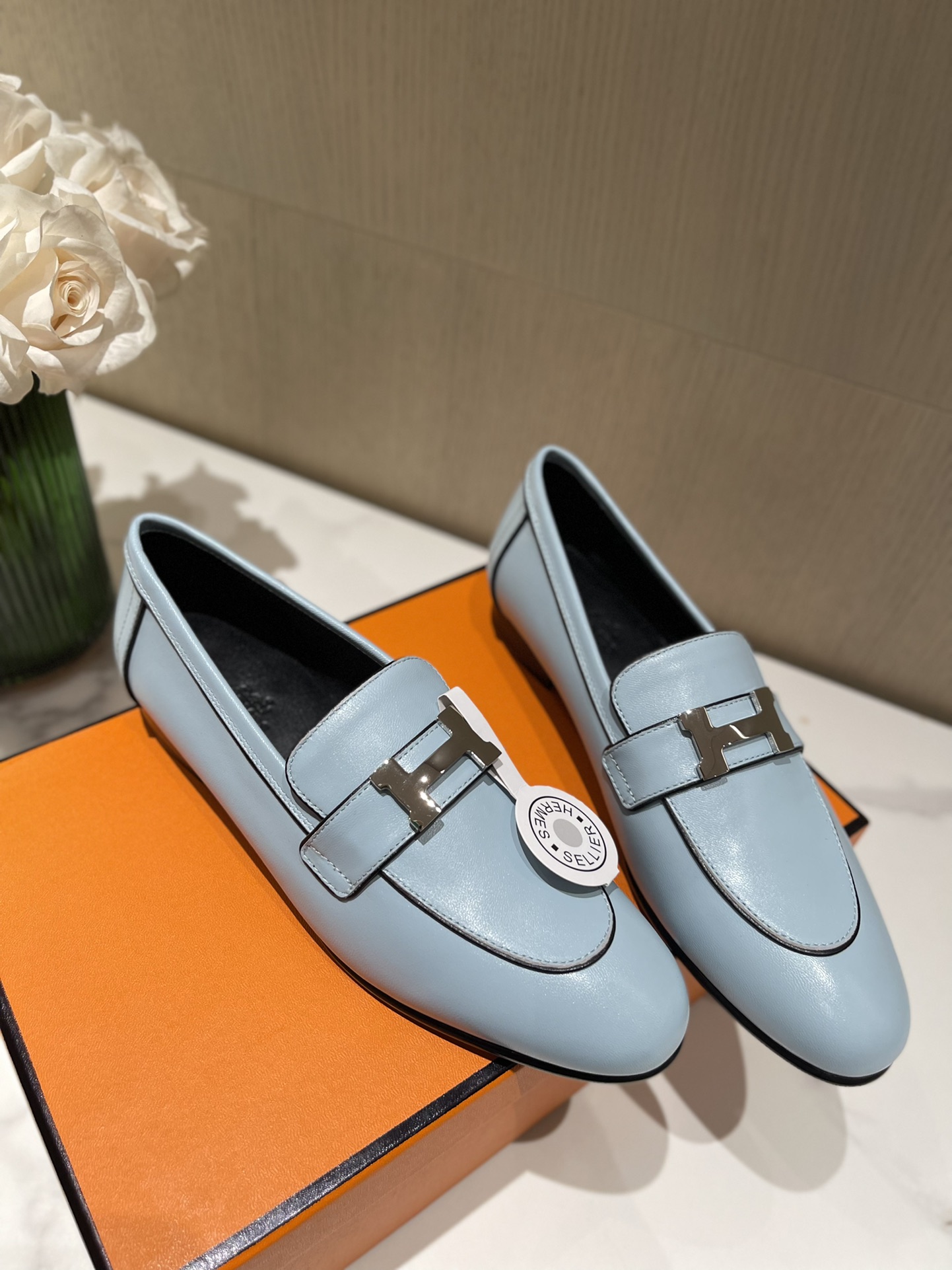 H**mes loafers(eu35-eu40)