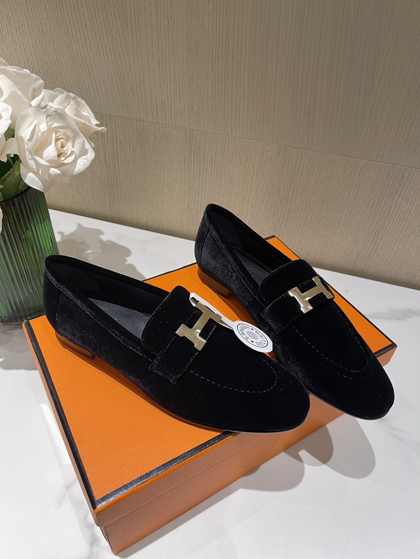 H**mes loafers(eu35-eu40)