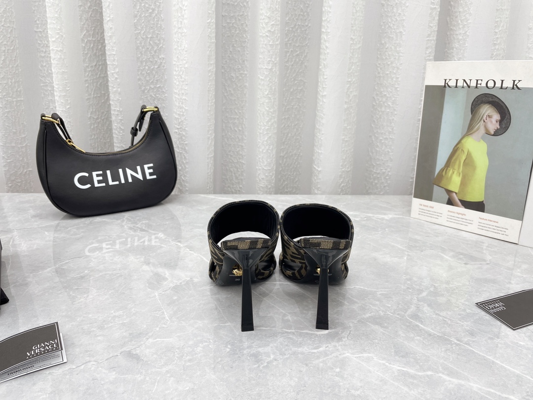 versace&F**di 2022ss sandals-10cm(eu35-41)
