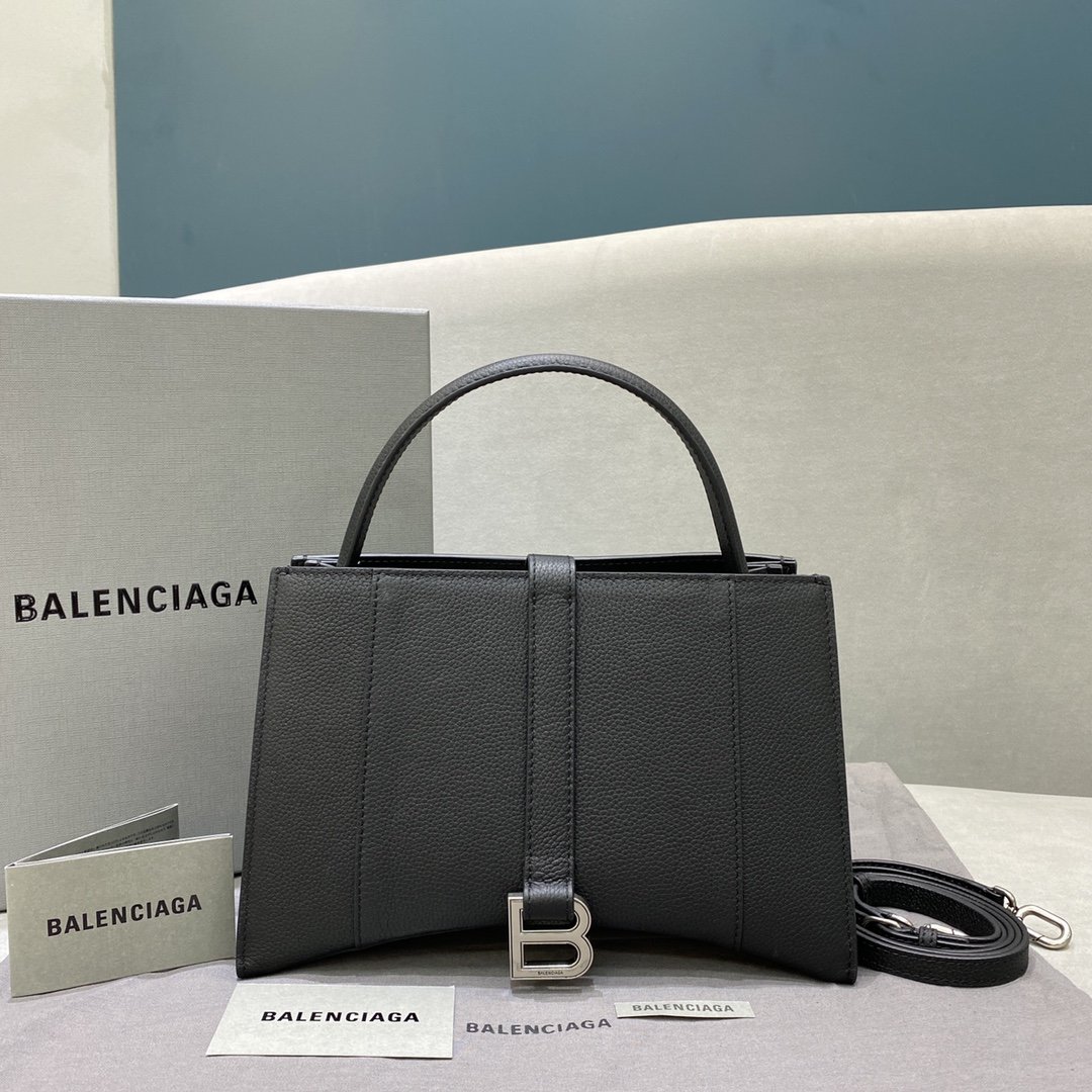 Ba*len*cia*ga small hourglass bag-25*26*11*18cm