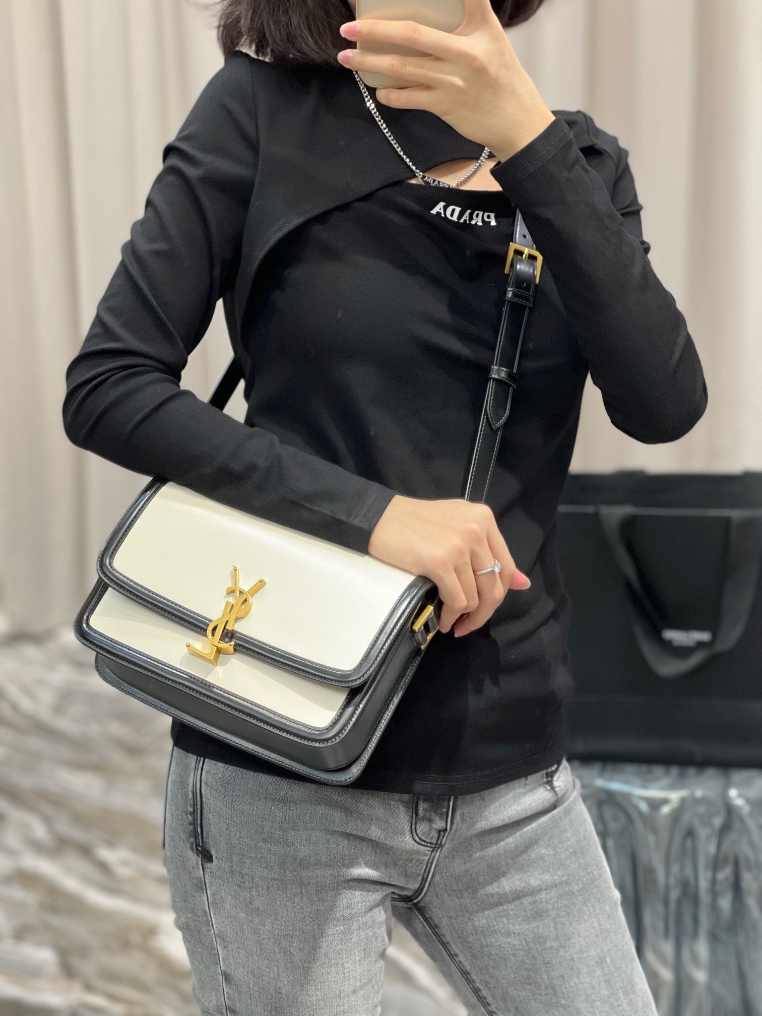 Y*L solferino box bag