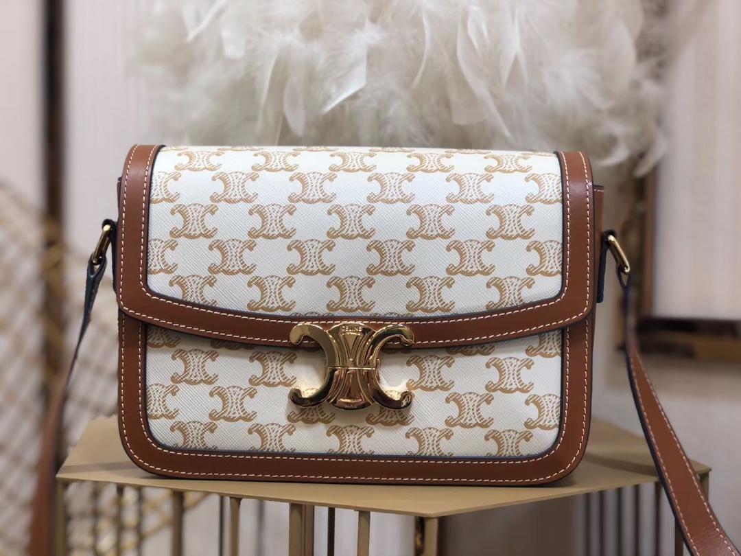 Celin Tambour Box Bag-22*16.5*7CM