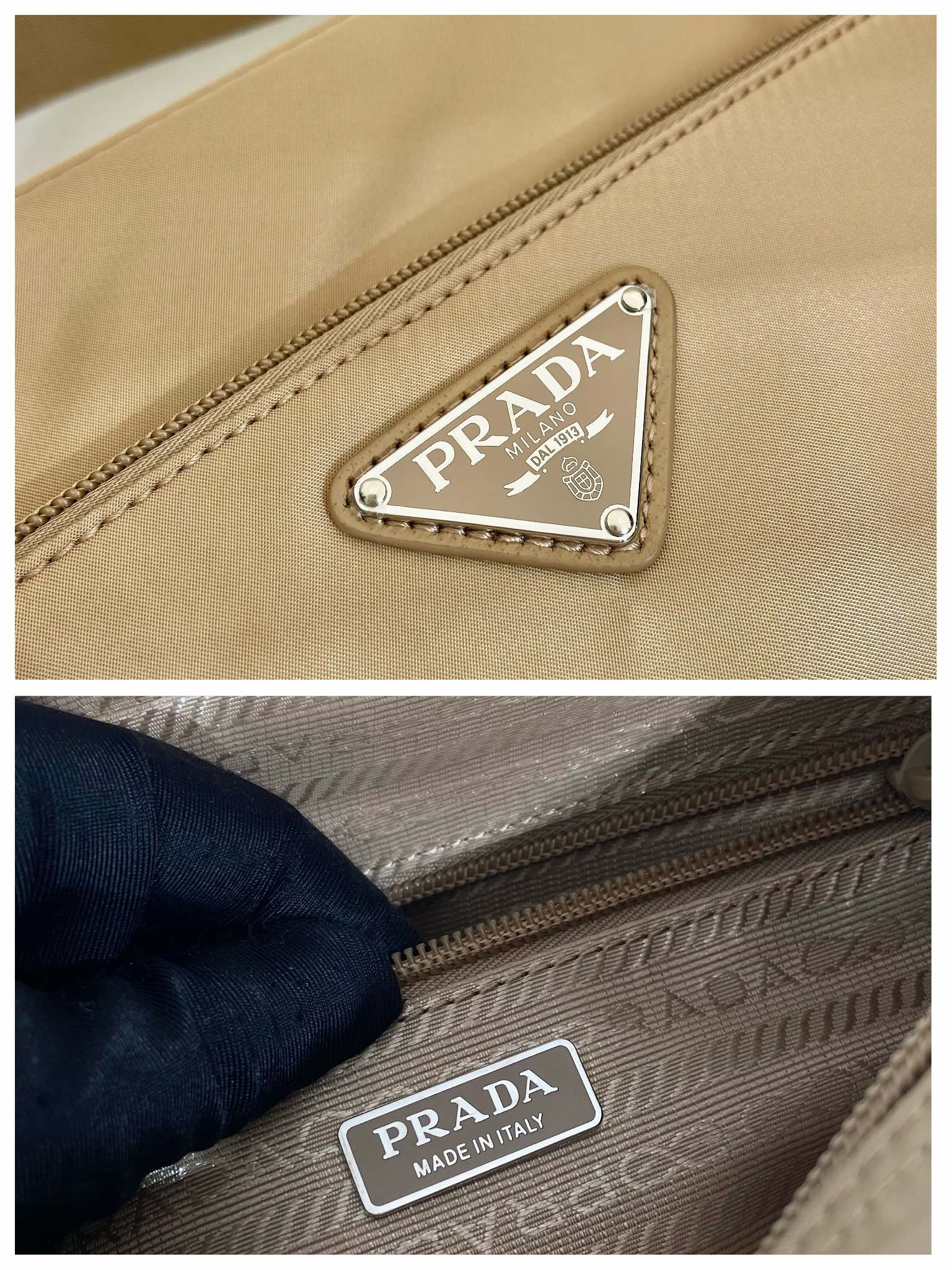 Pra*a 1bc167 crossbody bag -23*15*7cm