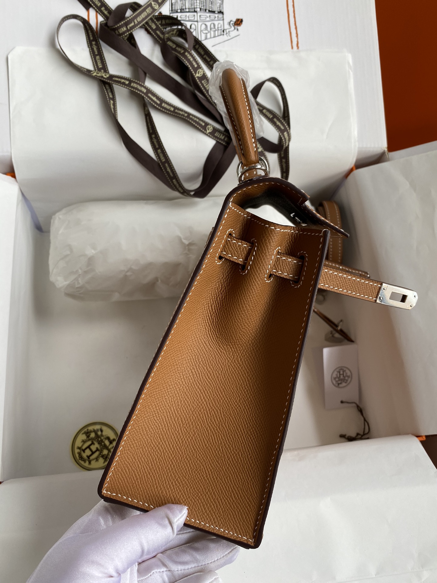 H**mes kelly-epsom leather-25cm