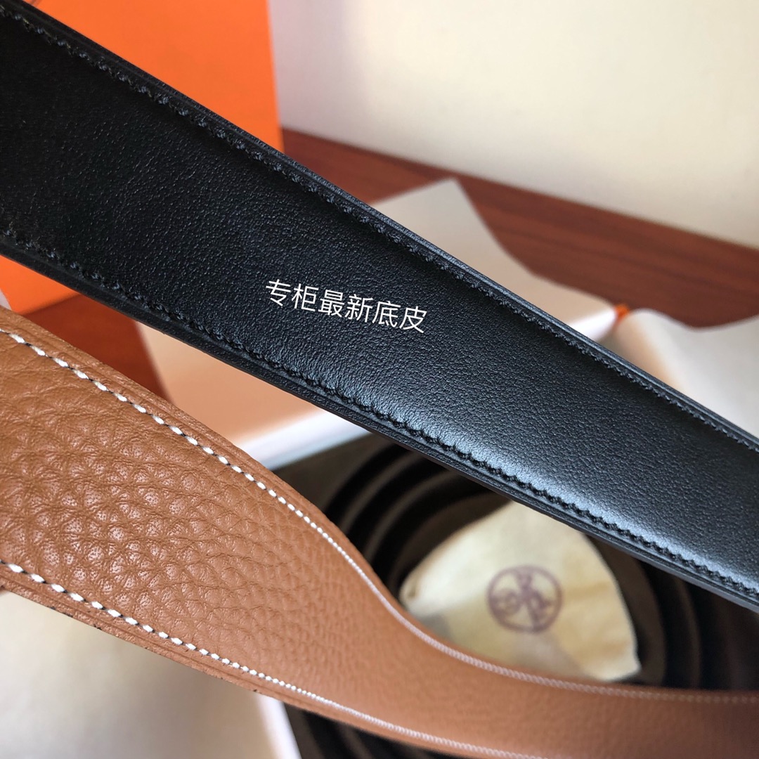 H**mes belt-3.2cm