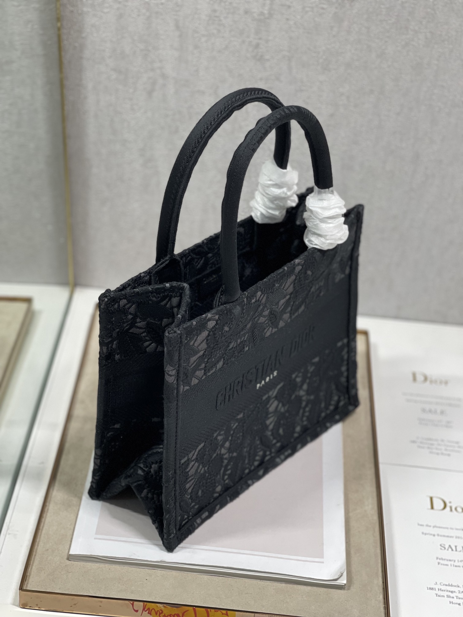 D*or small book tote-26*8*22cm