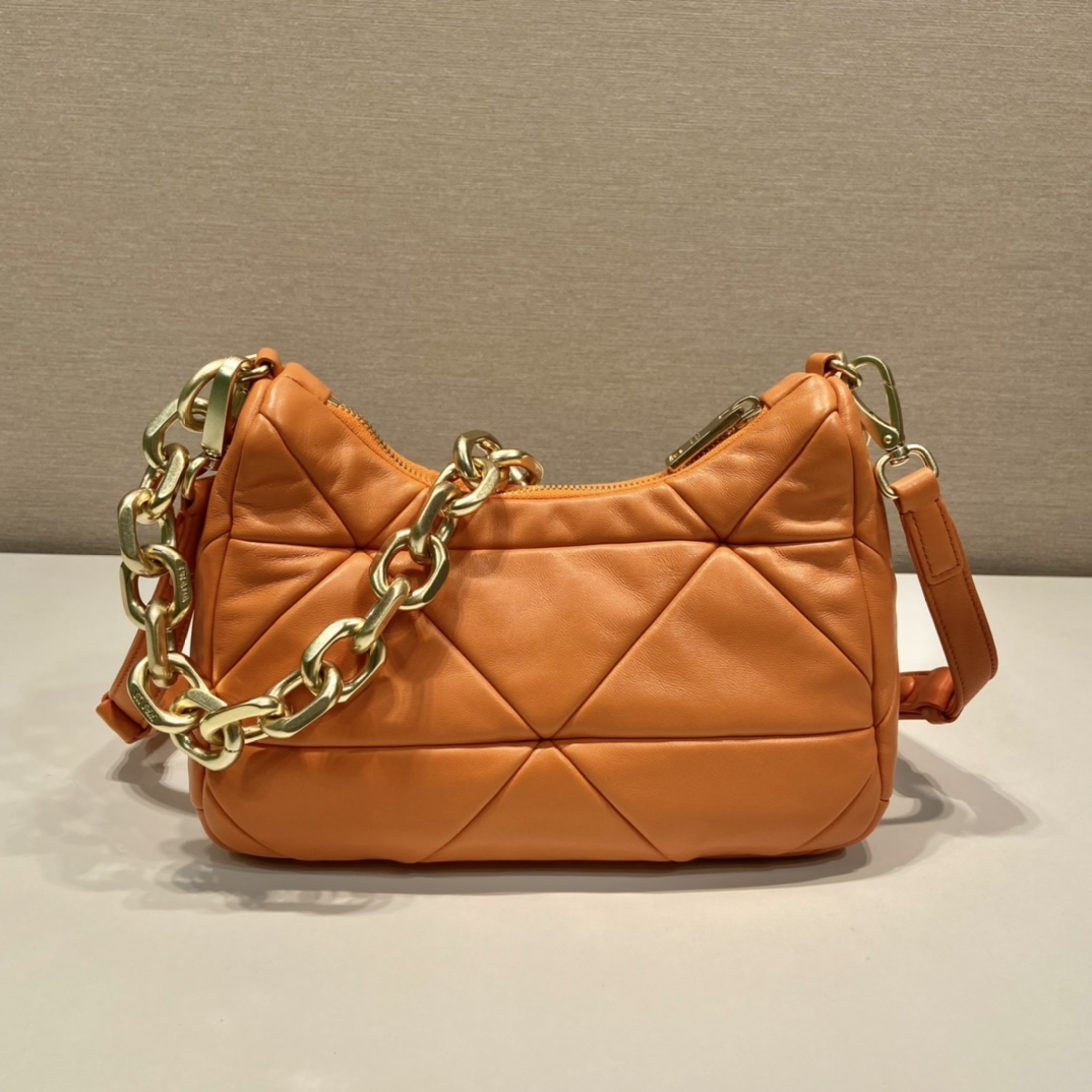 Pra*a system hobo bag 1bd158 -25*18*7cm