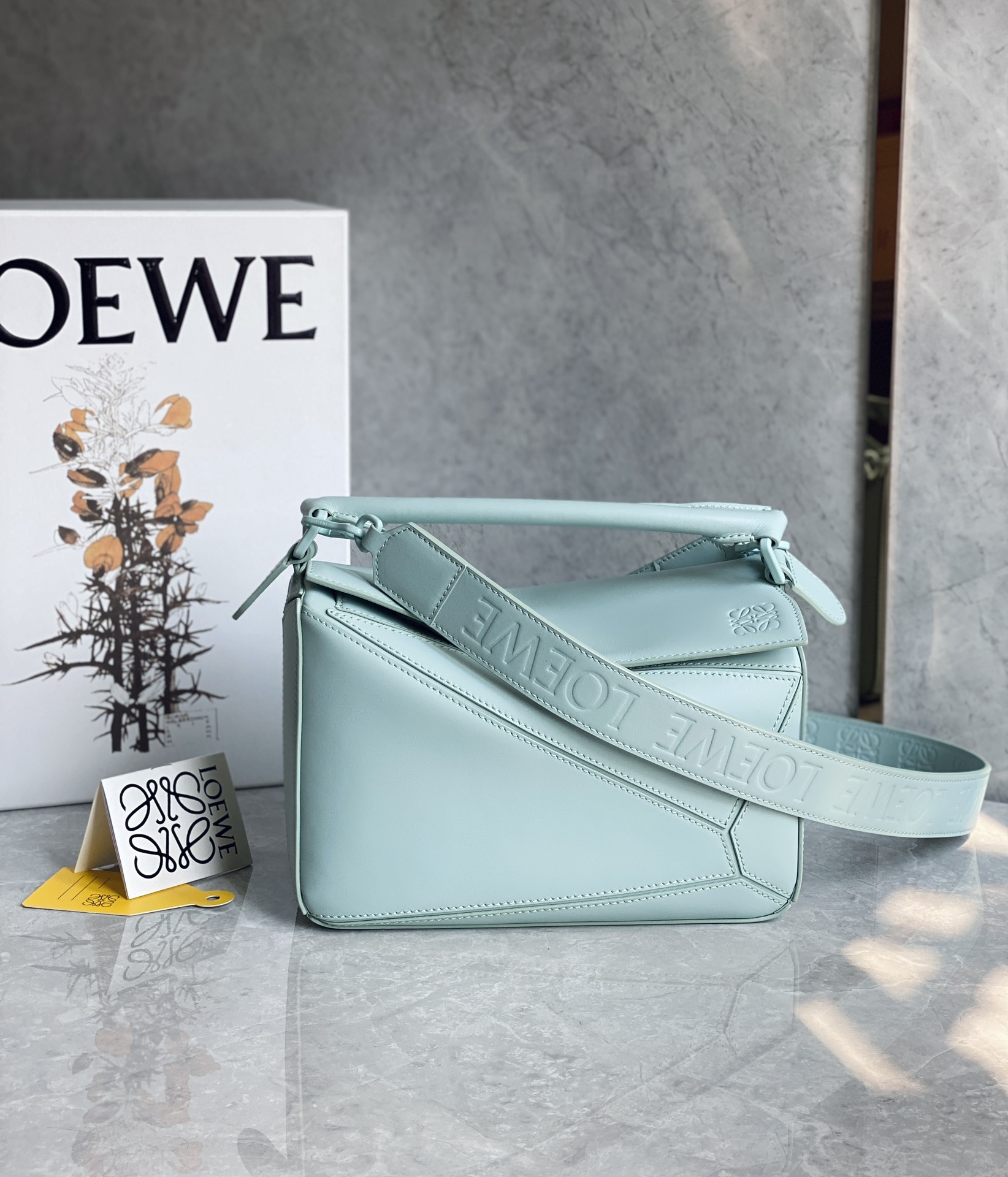 L0ew* puzzle small bag-24*10*14cm