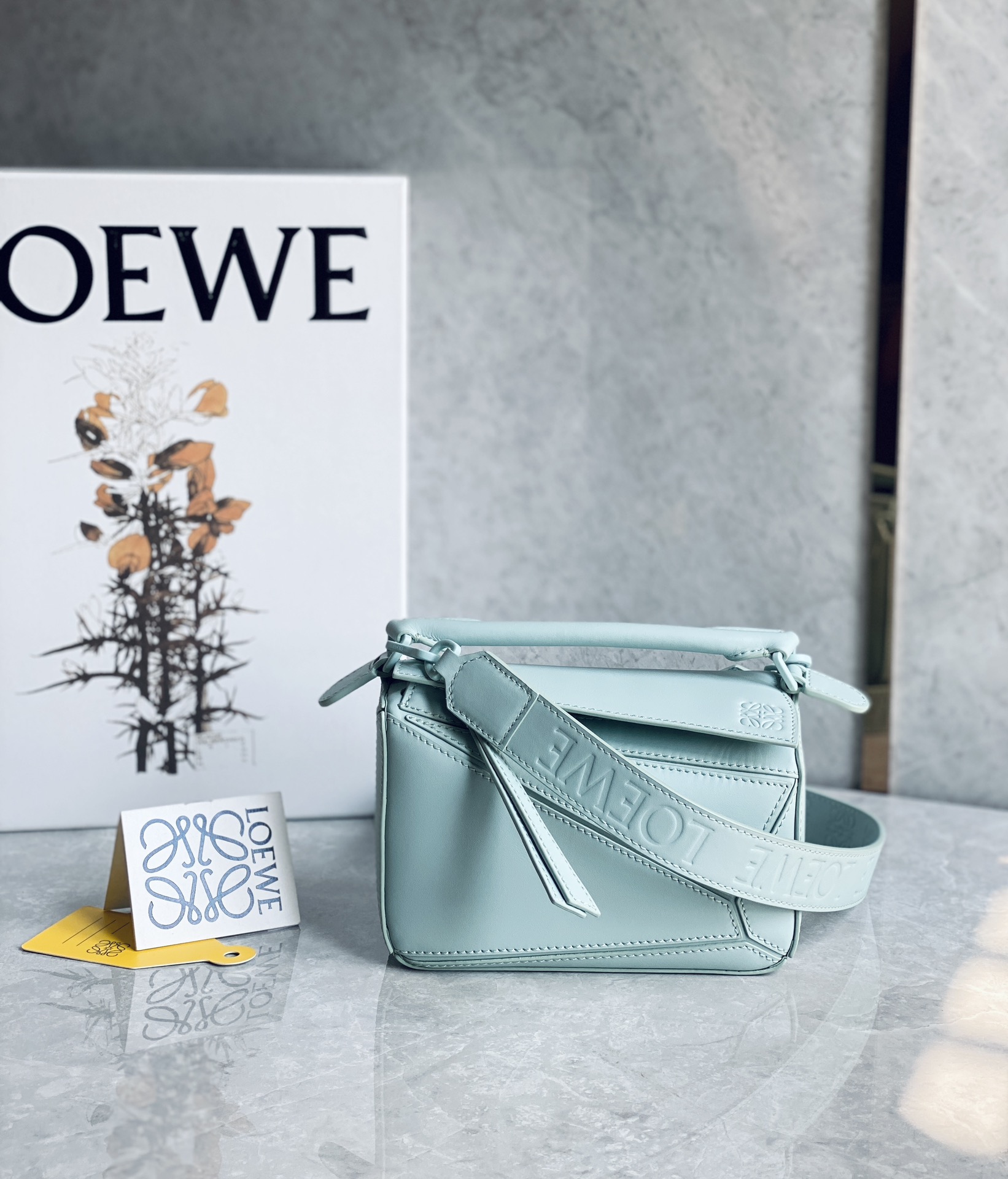 L0ew* puzzle mini bag-18*11*7.5cm