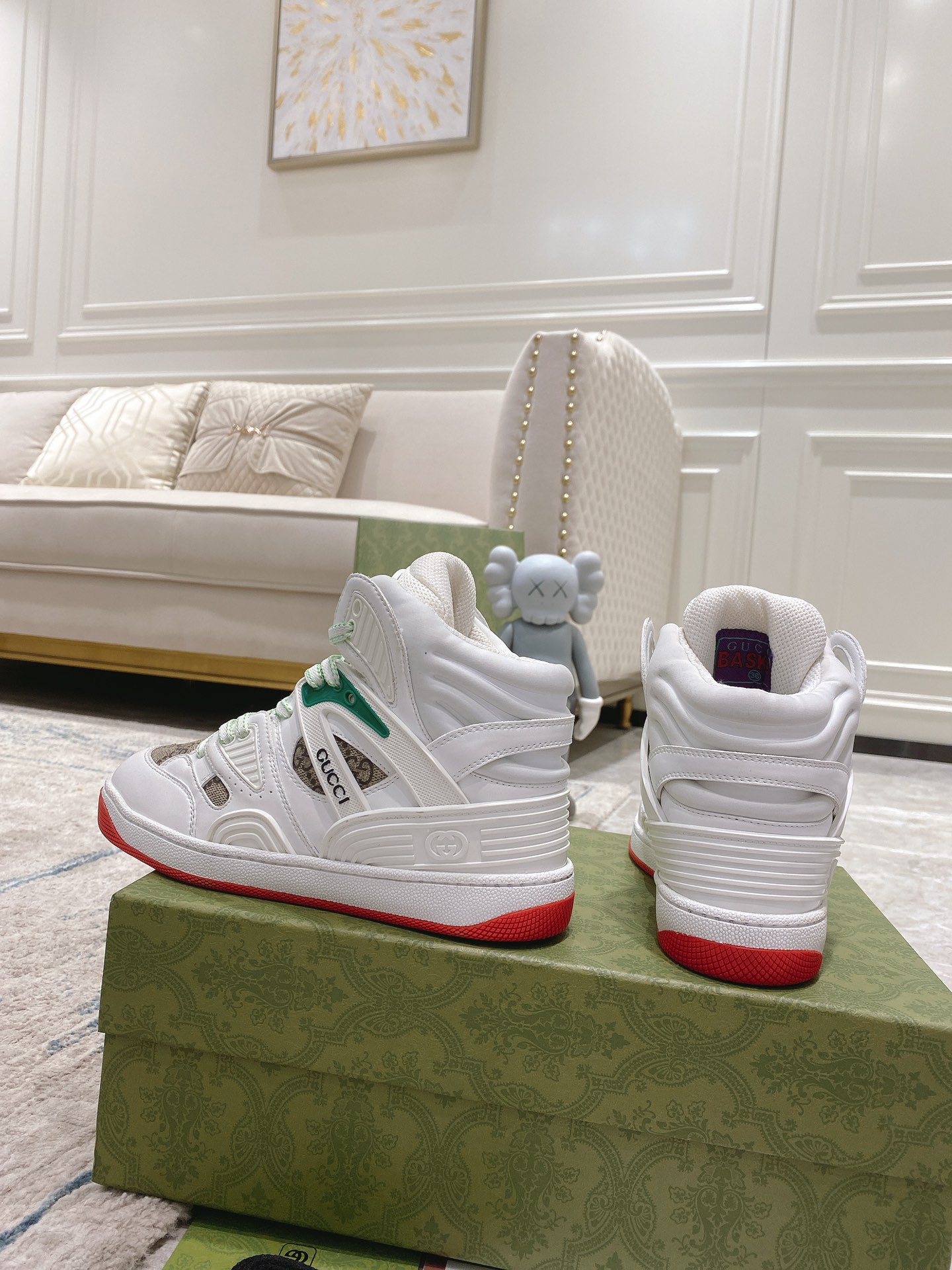 G*u*i basket sneakers