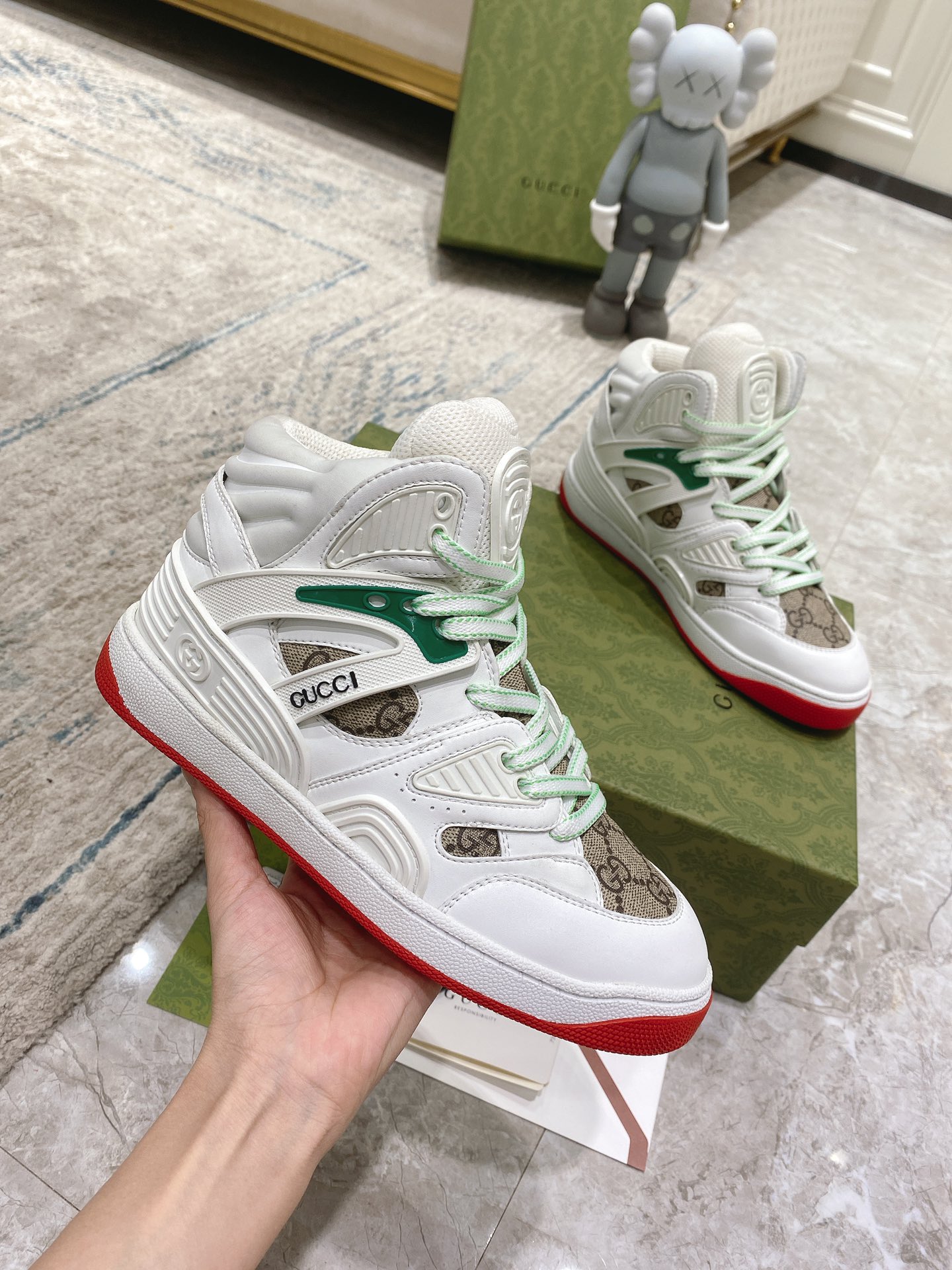 G*u*i basket sneakers