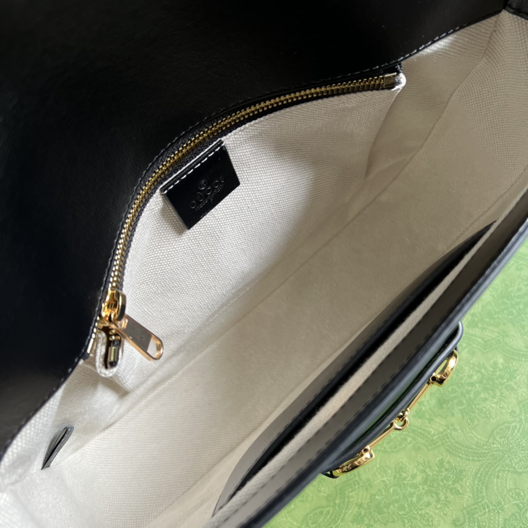 G*u*i 1955 horsebit shoulder bag-30*21*7.5cm