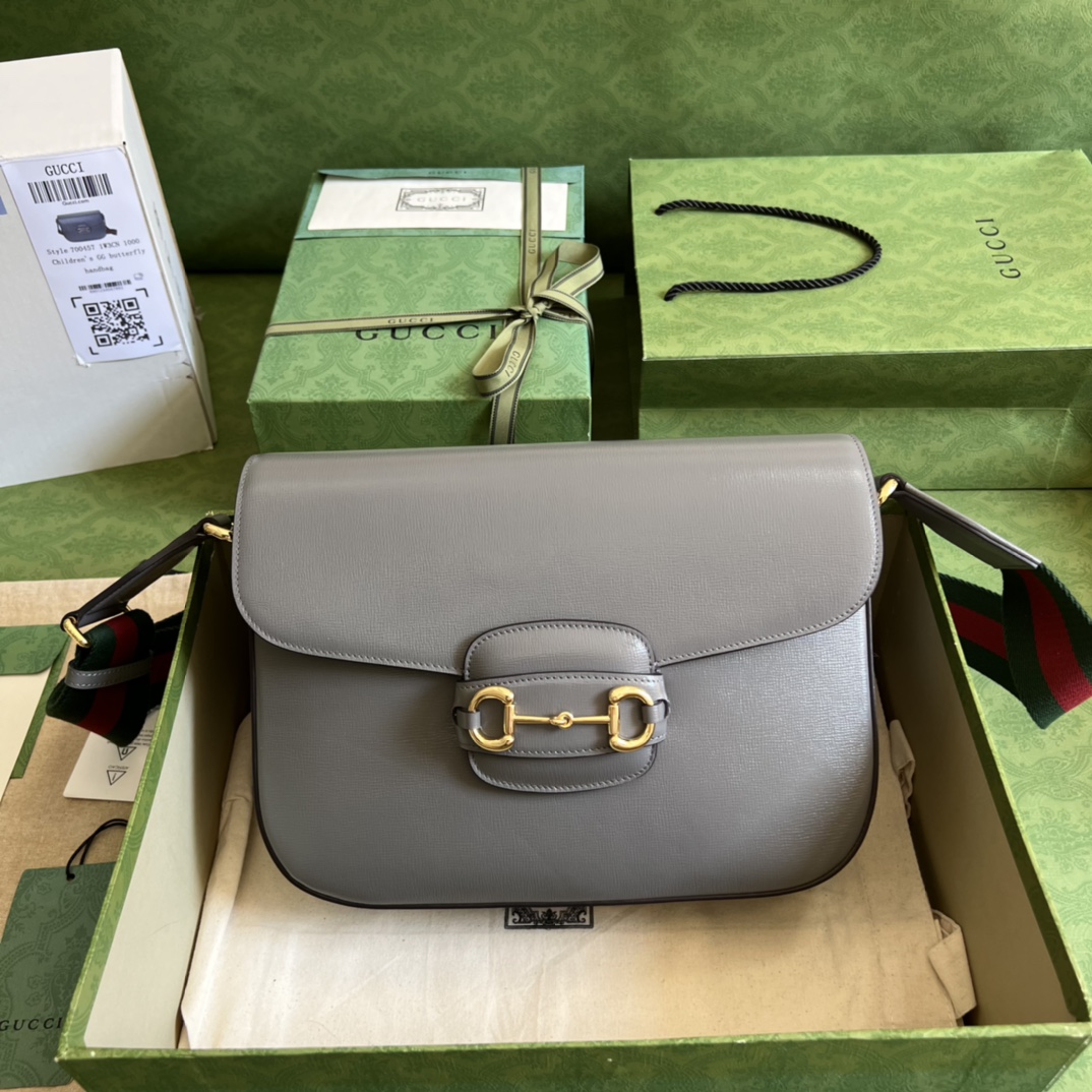 G*u*i 1955 horsebit shoulder bag-30*21*7.5cm