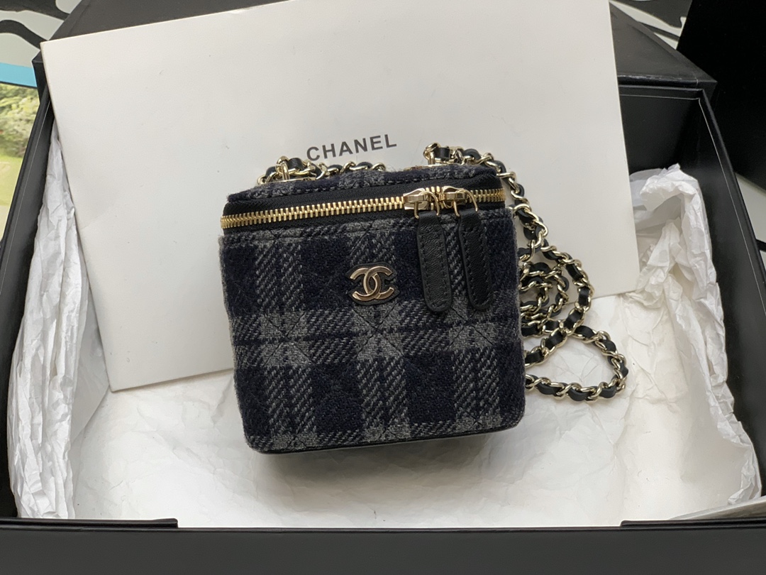Ch@nel Mini Cosmetic Bag-8.5*11*76CM