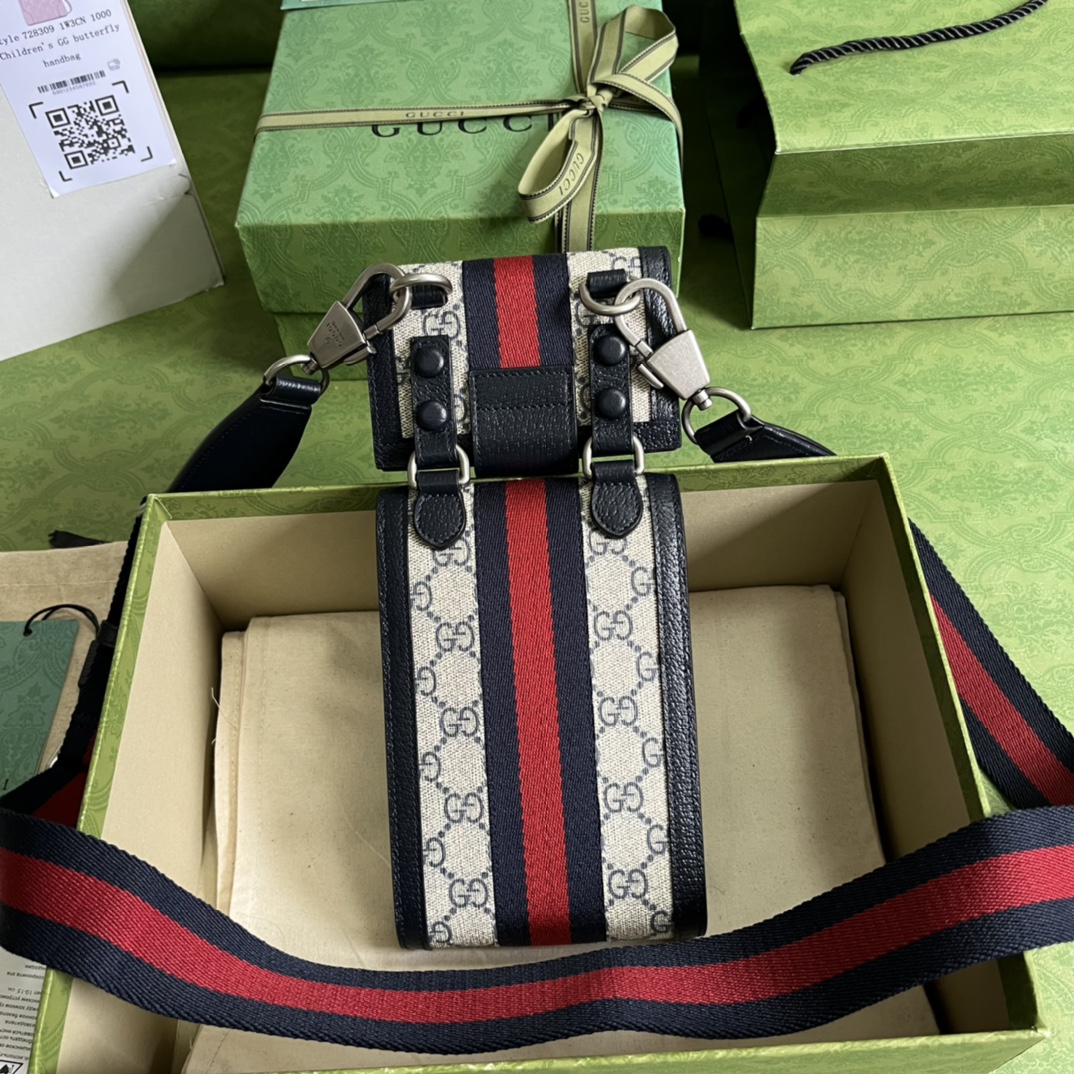G*u*i ophidia bag-11.5*18*3.5cm