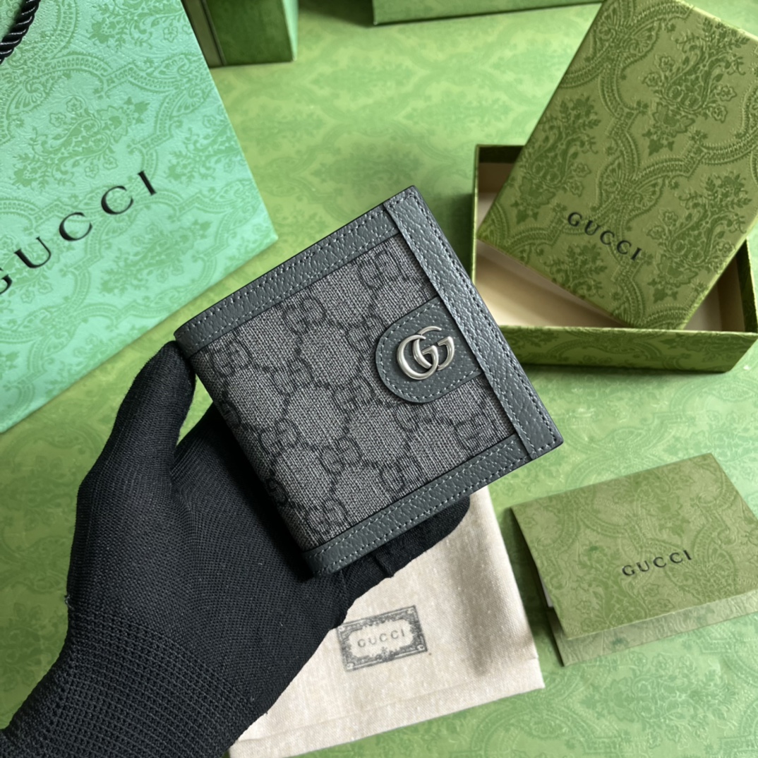 G*u*i wallet-10*10cm