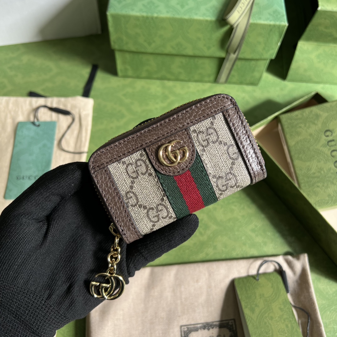 G*u*i wallet-10.5*6.5*2.5cm