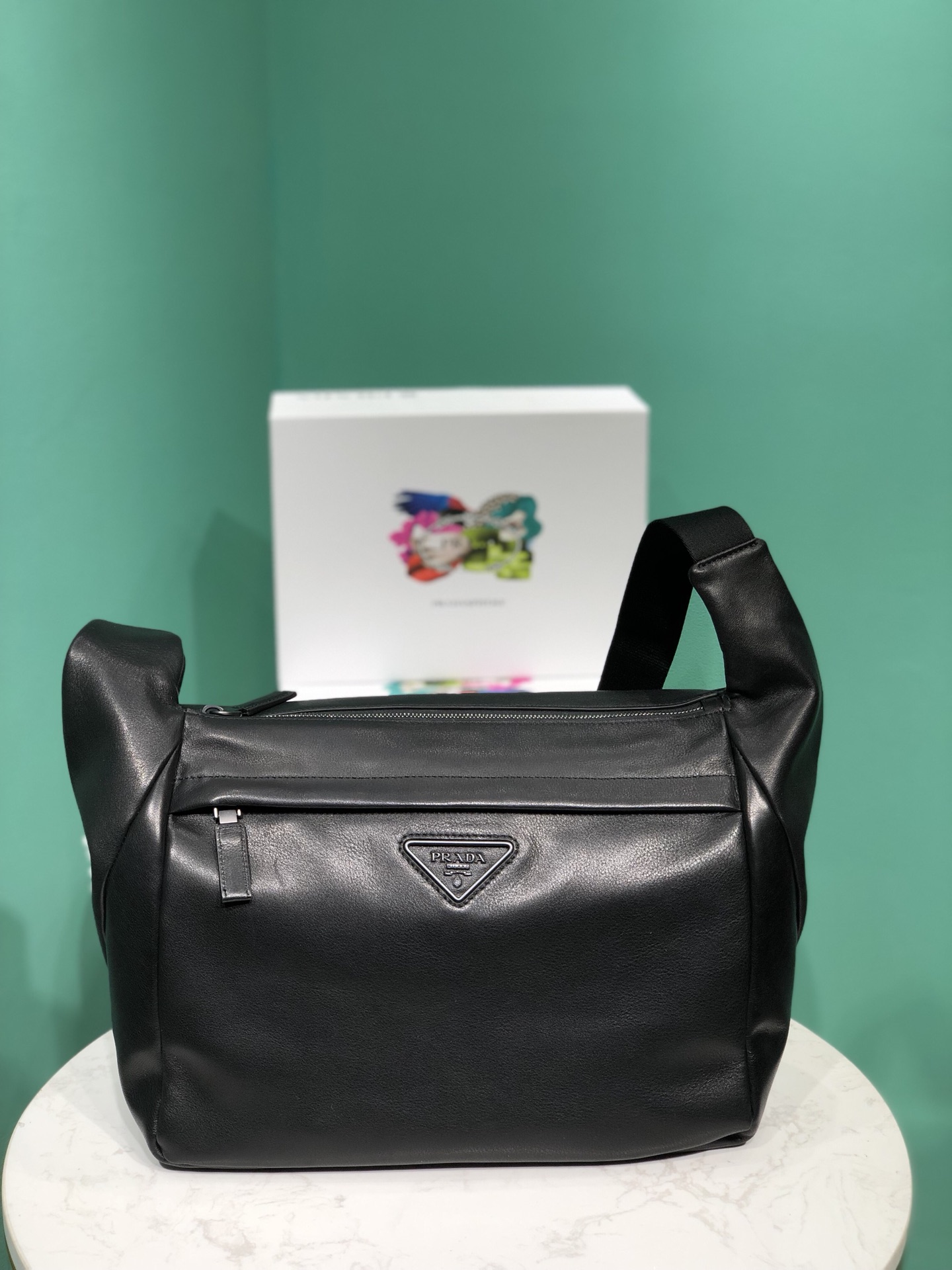 Pra*a crossbody bag-2vh125-32*32*9cm
